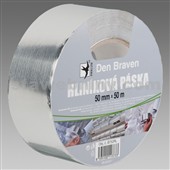 DEN BRAVEN Hliníková páska 75mm*50m stříbrná